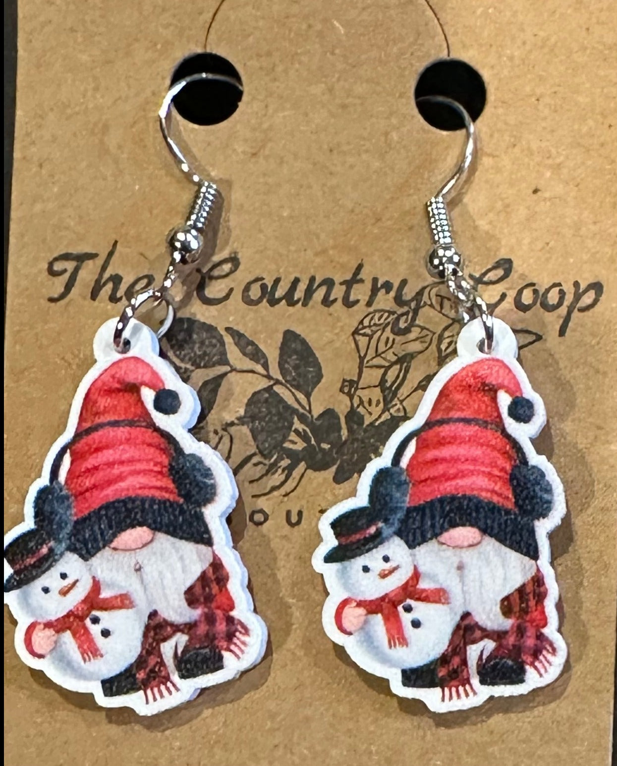 Christmas Gnome Earrings