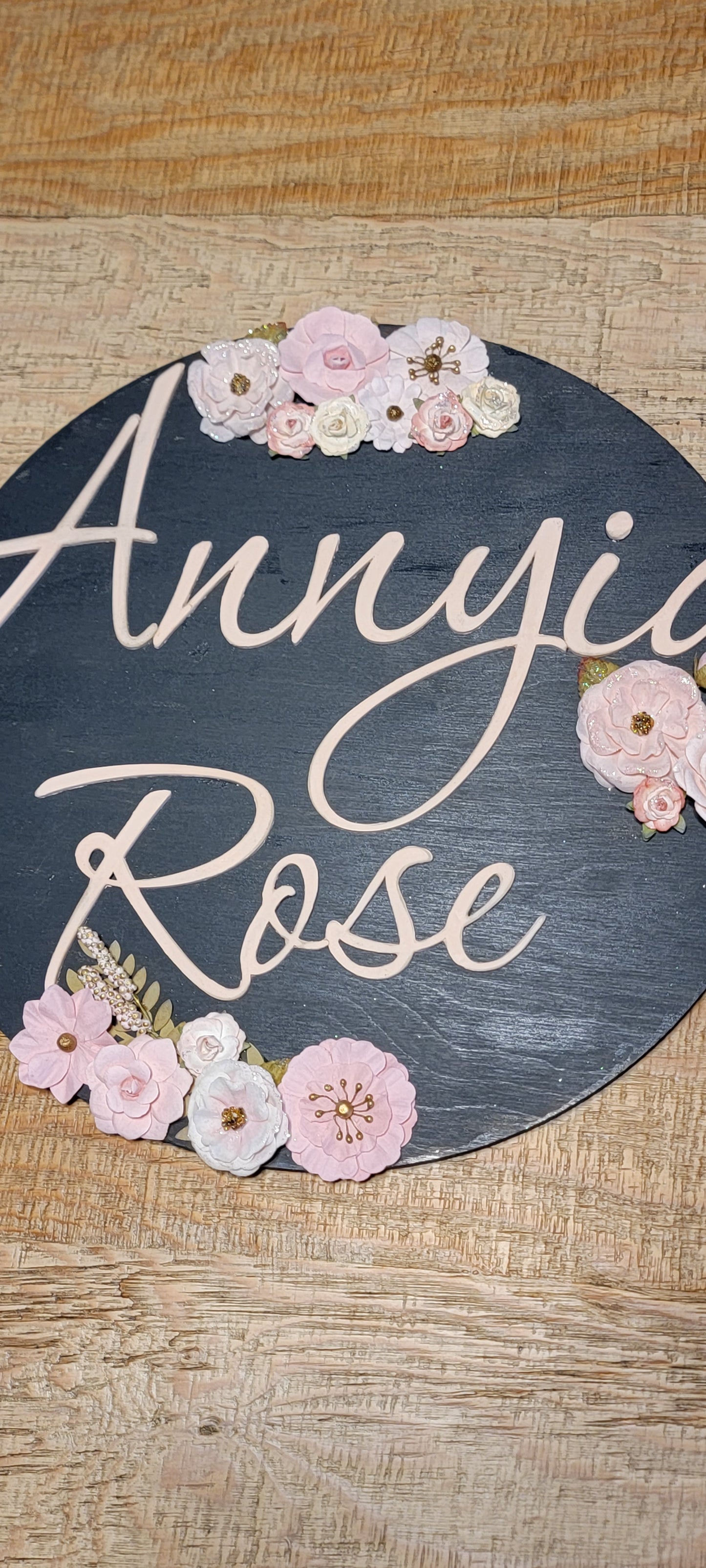 Nursery Baby Name Sign