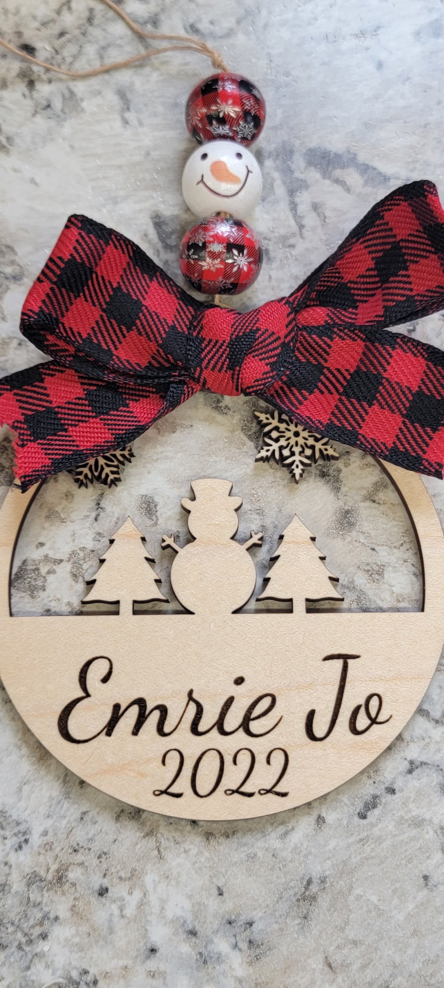 Personalized Christmas Ornament