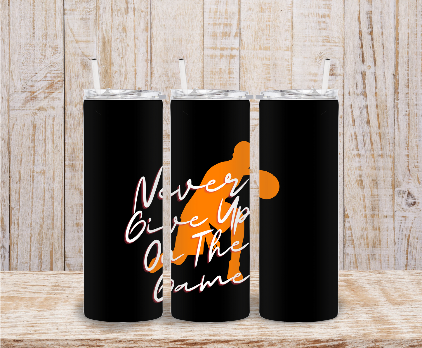 20oz Tumbler | Never Give Up on the Game