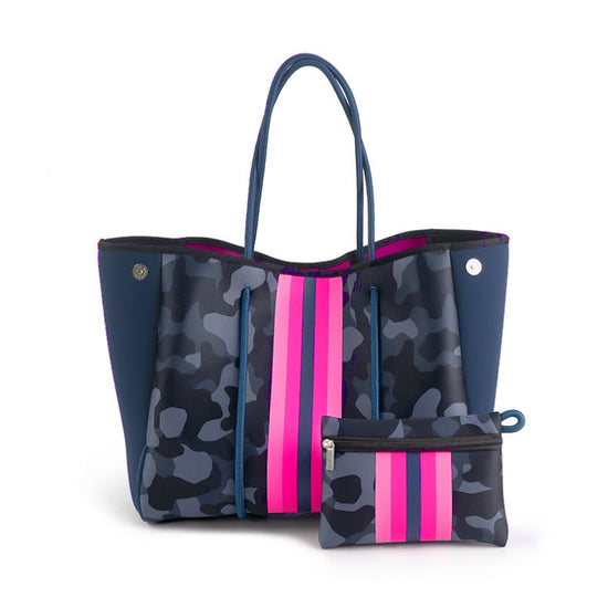 Neoprene Tote Bag with wristlet