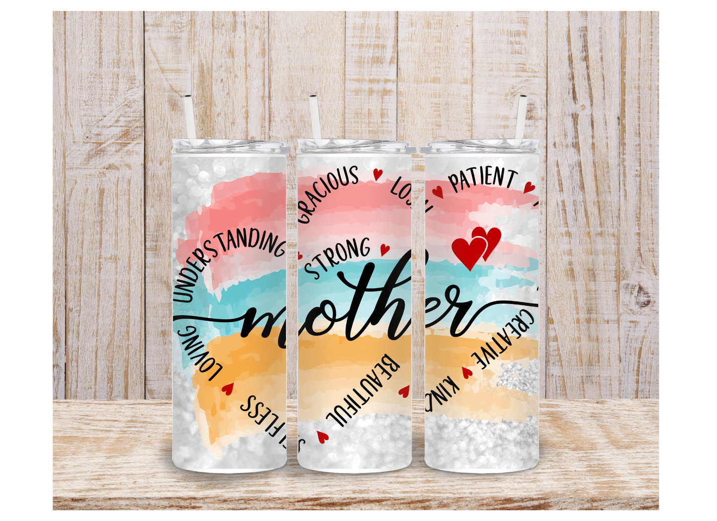 20oz Tumbler | Mom Collage