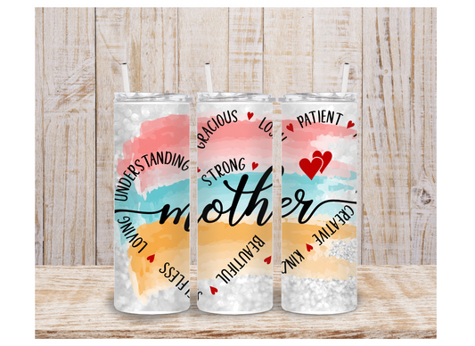 20oz Tumbler | Mom Collage