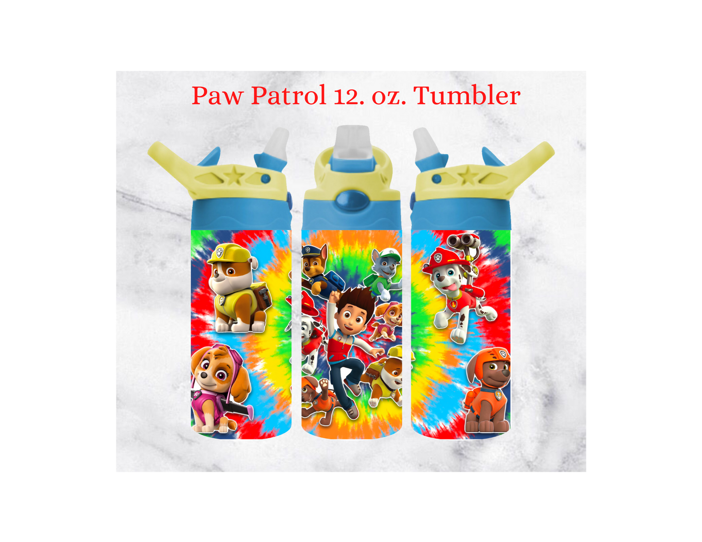 12oz Kids Water Bottle | Puppy Patrol