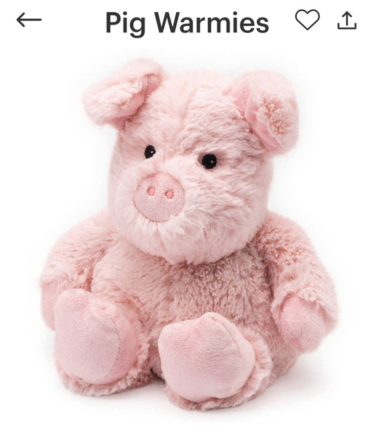 Pig 14" Warmie Plush