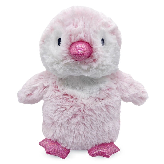 Pink Penguine Warmie 14"