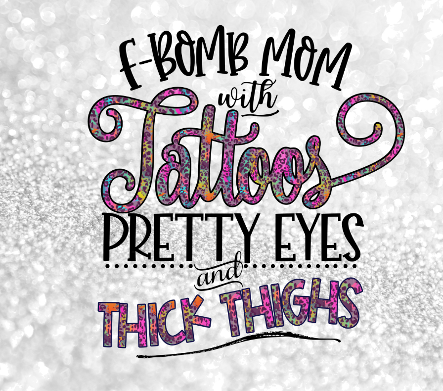 Tattoo Mom Pretty Eyes