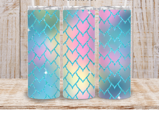 20oz Tumbler | Mermaid Pastel