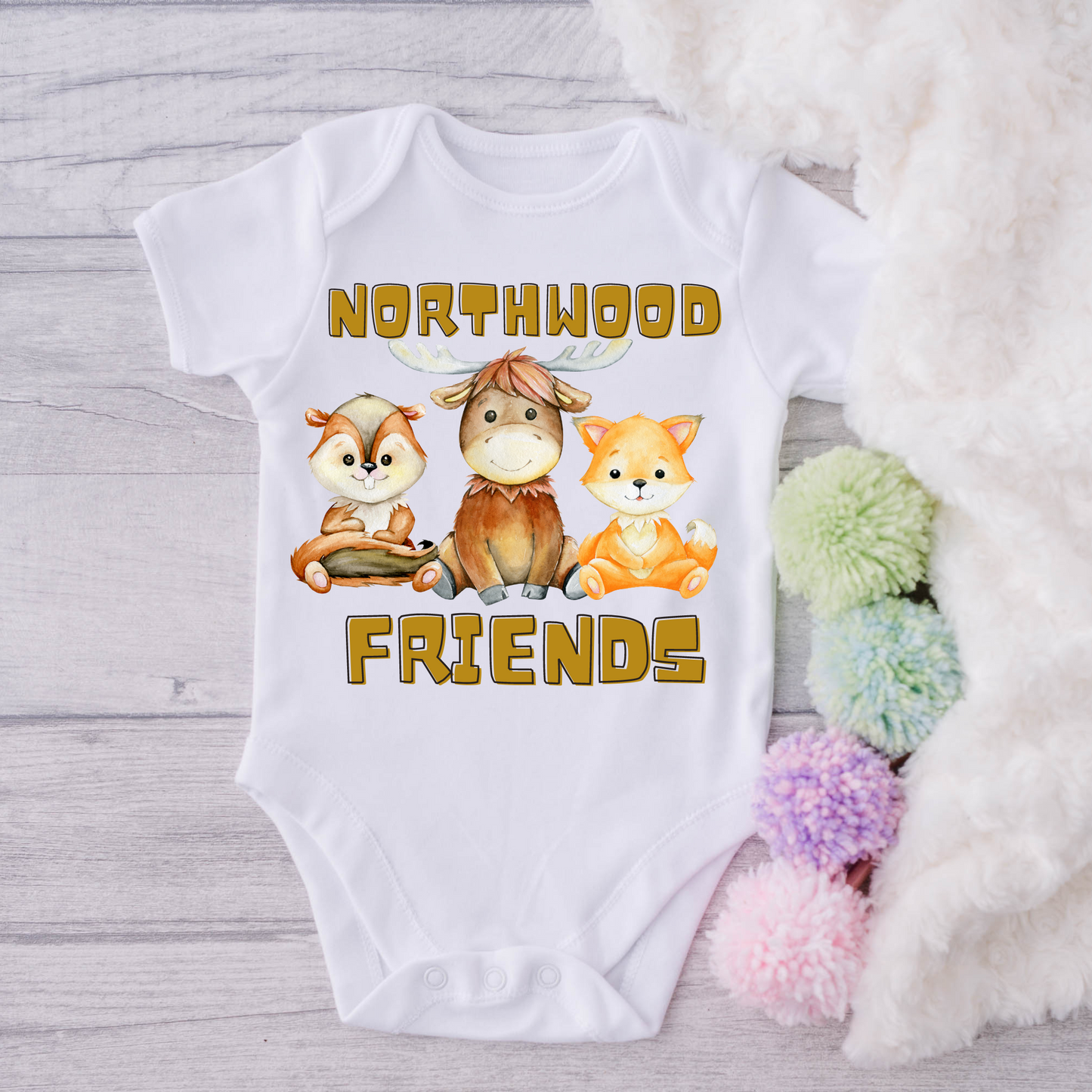 Northwood Friends Onesie