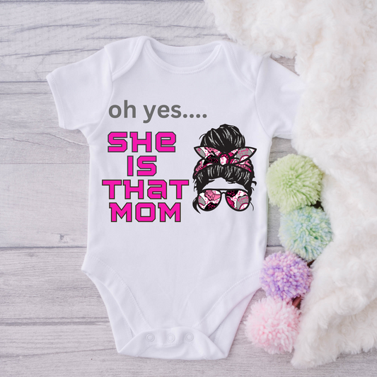 She is that MOM onesie