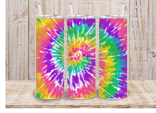 20oz Tumbler | Tie Dye